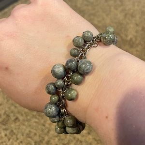 Connemara marble “bead” bracelet